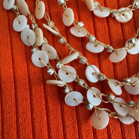 Elegant Abalone Shell Necklace and Bracelet Set - Picture 5 of 10